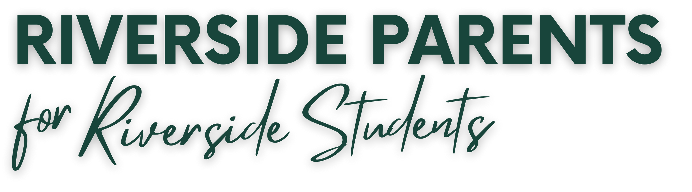 Riverside Parents for Riverside Students Logo